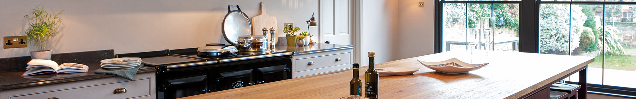AGA 7 Series cooker in Black